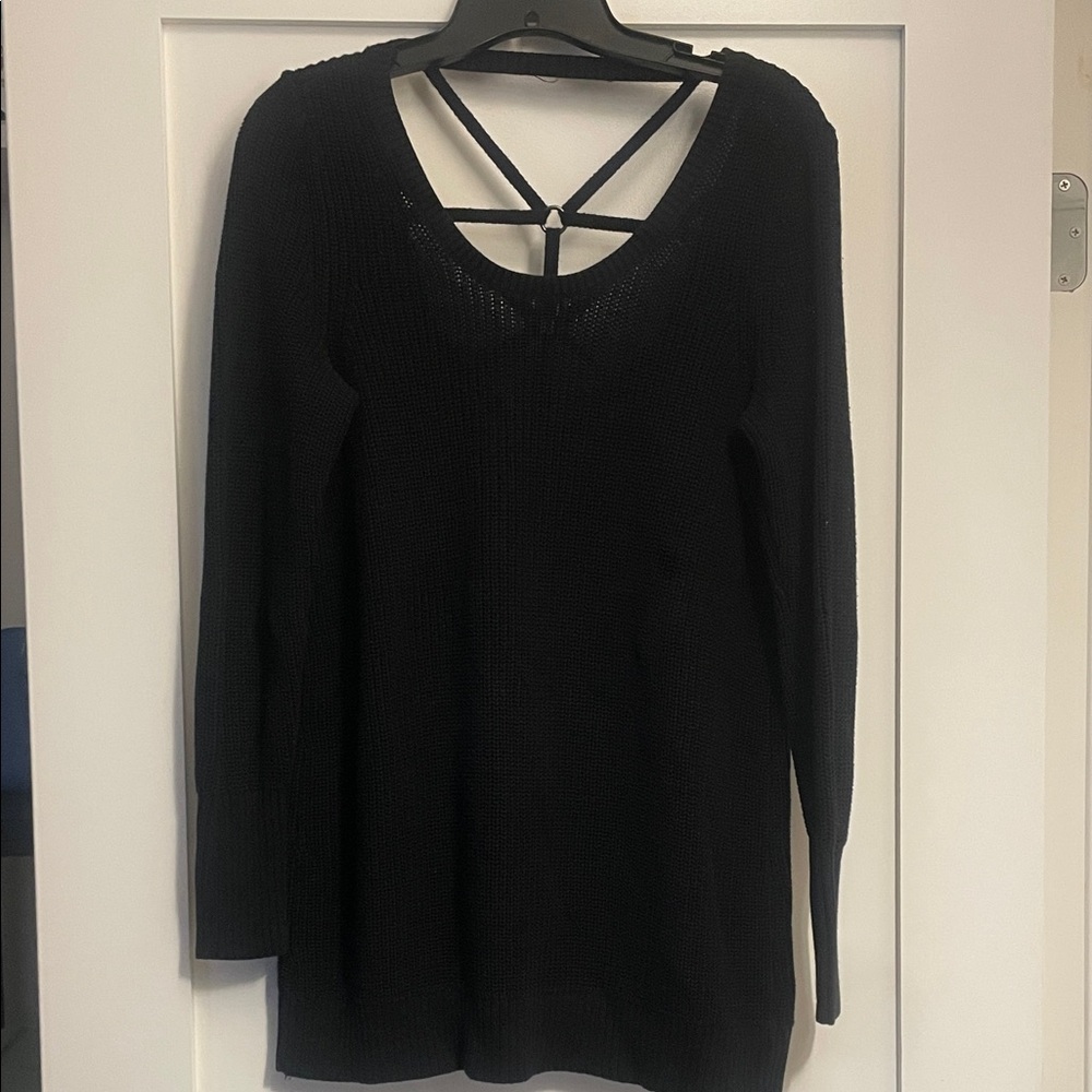 Torrid Black Long Sleeve Knit Top